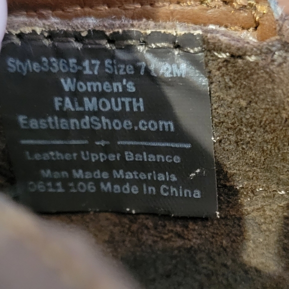 Vintage Eastland Falmouth boat shoes - Picture 3 of 3